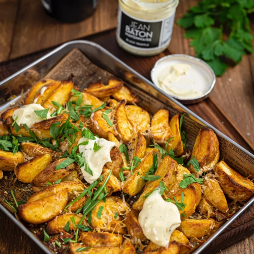 Parmesan-Pommes-mit-Truffel-Mayonnaise-by-butchergrannys