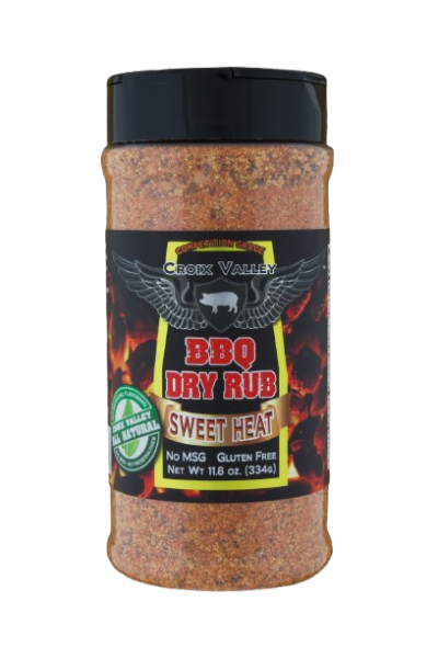 Croix Valley - Sweet Heat BBQ Dry Rub - 311g