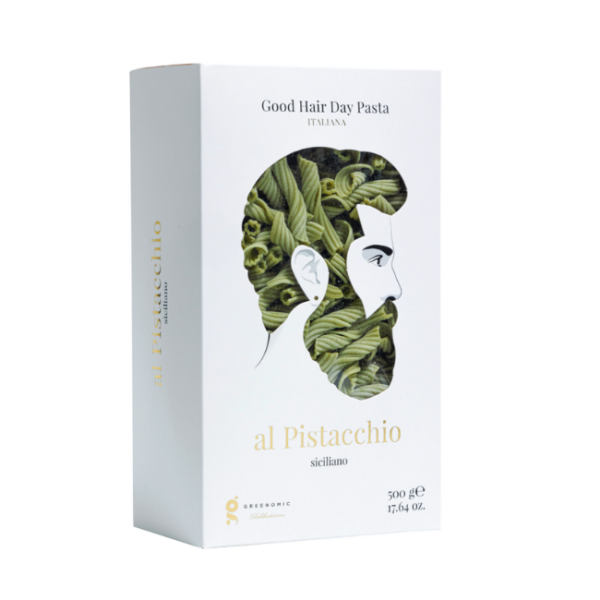 Greenomic Delikatessen - Good Hair Day Pasta - Pasta al pistacchio siciliano - 500g